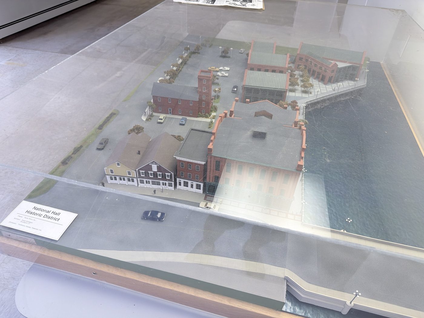 The architect's original scale model of 142 Williams Road